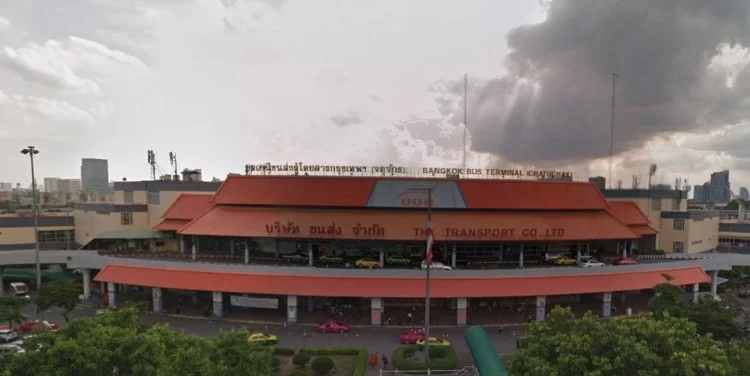 mo chit bus station terminal bangkok
