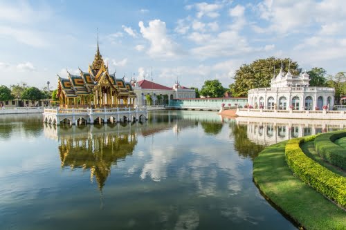 palais bang pa in - ayutthaya - thailande