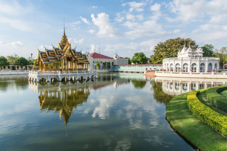 palais bang pa in - ayutthaya - thailande