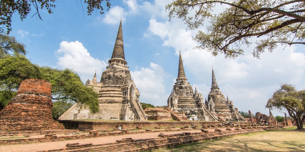 parc historique ayutthaya - thailande