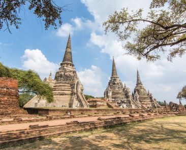parc historique ayutthaya - thailande