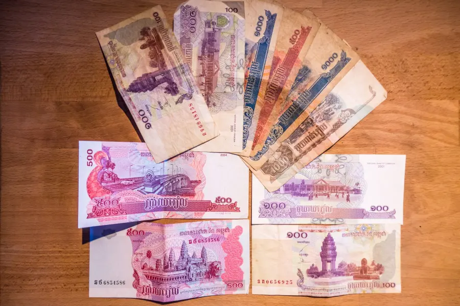 Cambodia riels tickets