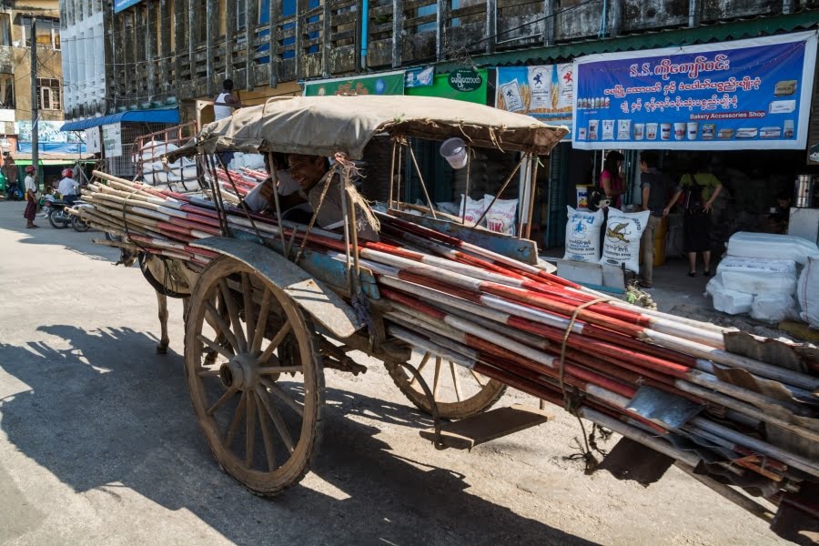 carriage local transport pathein burma