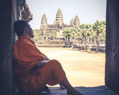 moine angkor wat