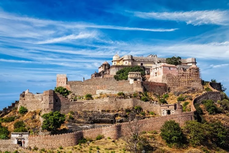 fort kumbhalgarh rajasthan india