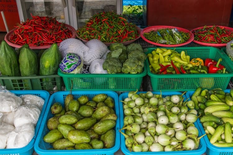 legumes bang niang - khao lak - thailande