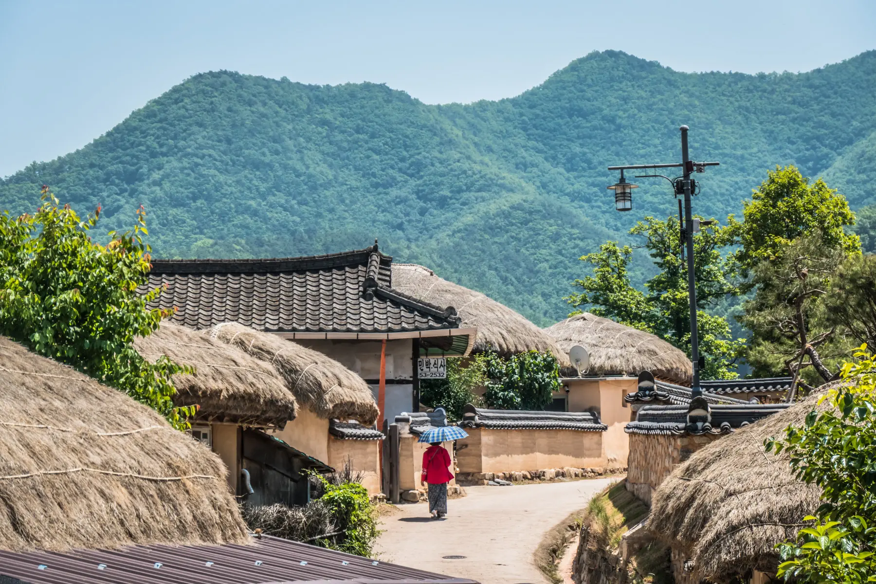 rue folk village hahoe coree du sud