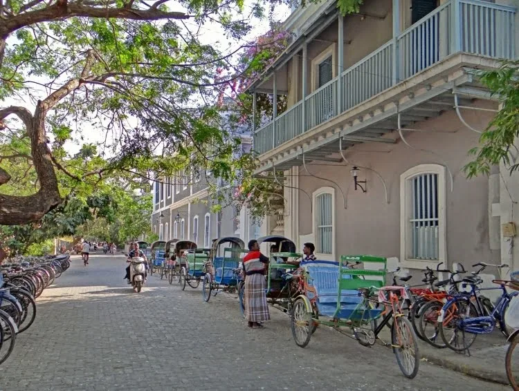 françois martin street pondicherry india