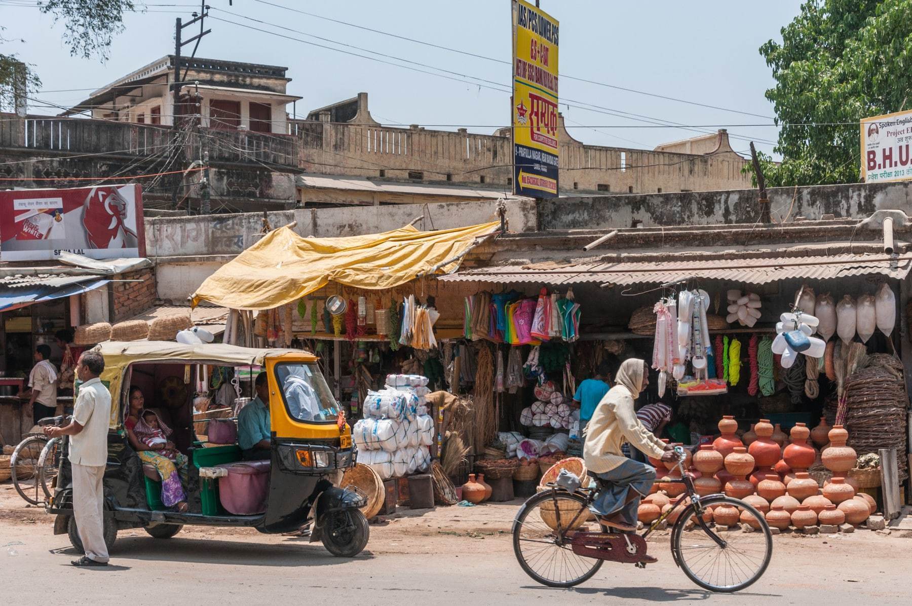 street scene india
