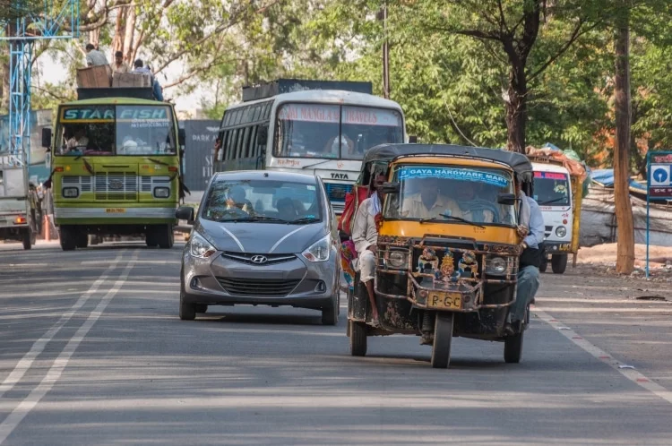 transport on roads india