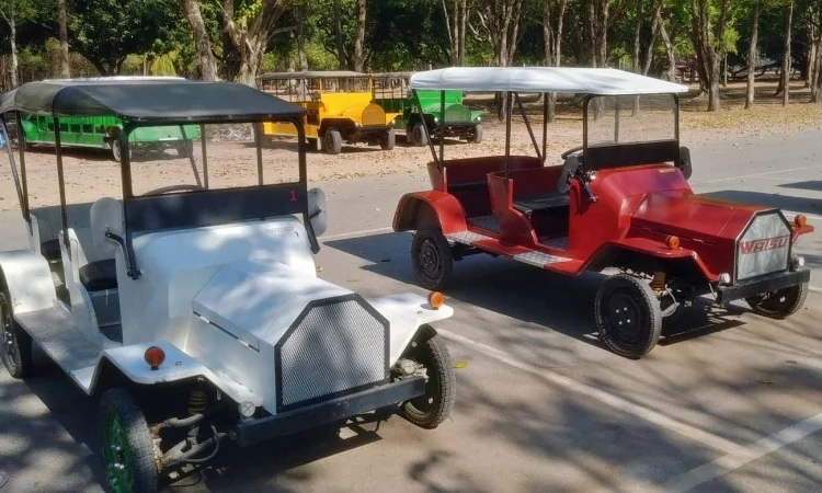 sukhothai electric cart