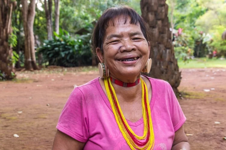 woman ethnic tribe bolaven plateau - laos
