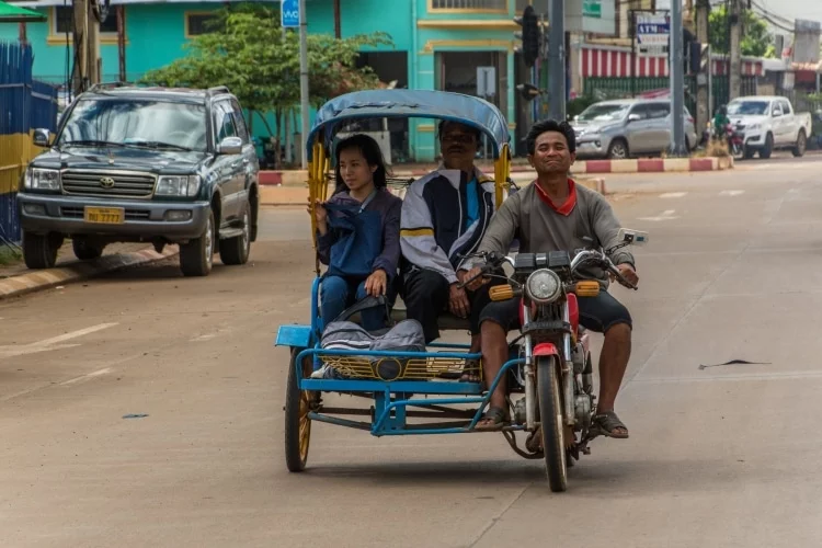 sidecar pakse - laos
