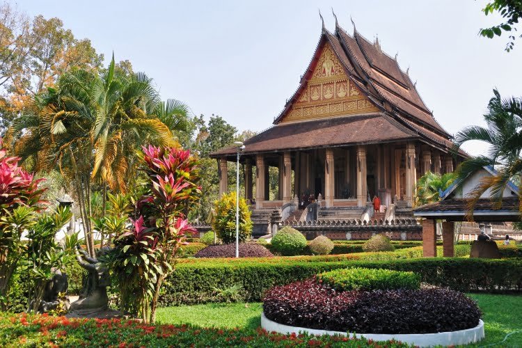 vat phra keo vientiane laos