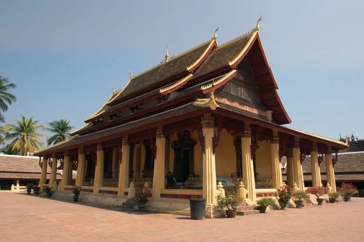 vat phra keo vientiane laos