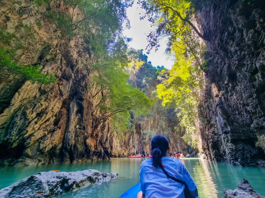 walk in the lagoons of ko hong phang nga bay