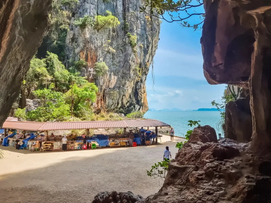 james bond island souvenir shops phang nga bay