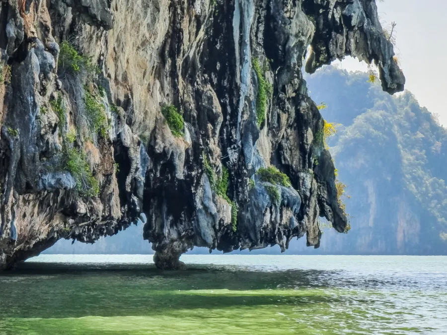 rock formations phang nga bay