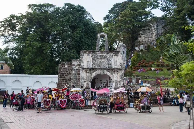 fort a famosa malacca - malaysia