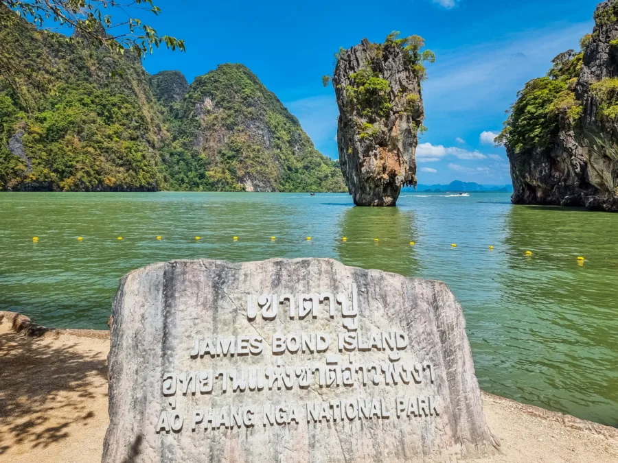 iconic ko tapu of james bond island phang nga bay
