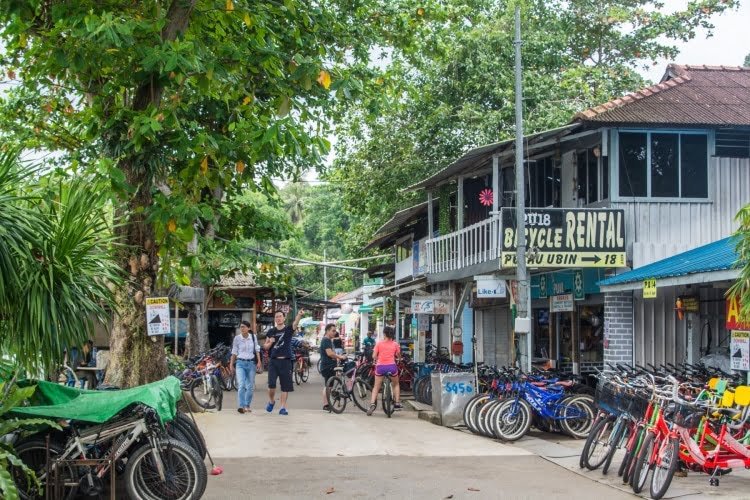 location velos pulau ubin singapour