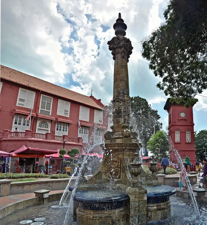 red square malacca - malaysia