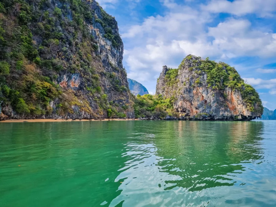 beach island chaw thale tai phang nga bay