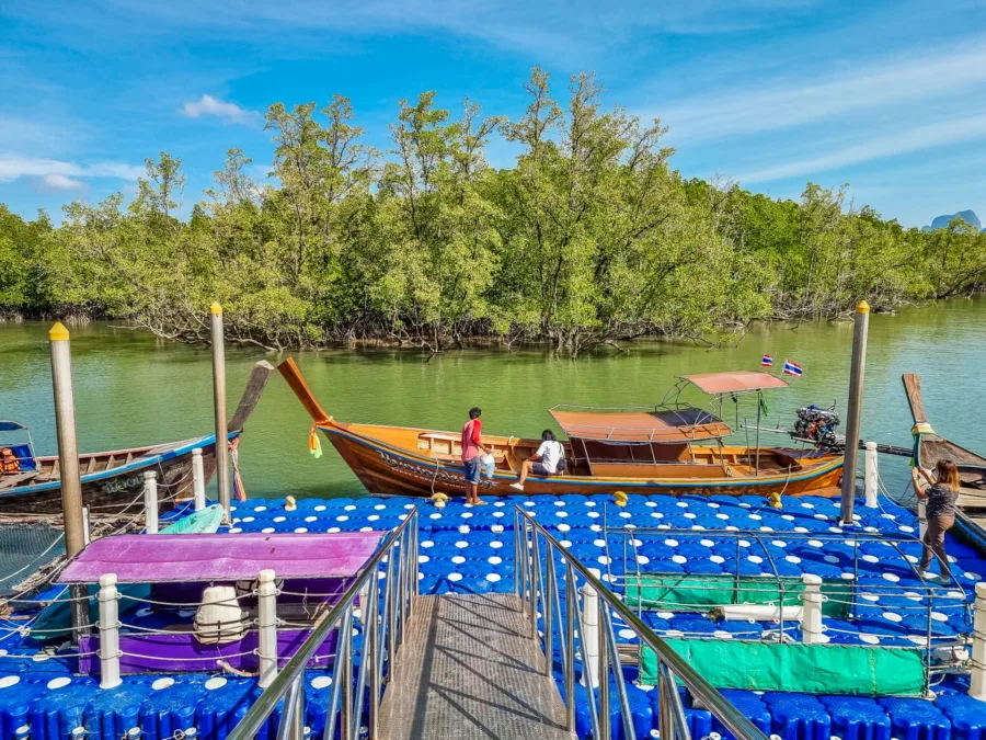 hin rom quay departure visit phang nga bay