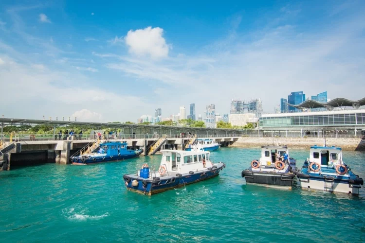 wharf marina south st john kusu singapore