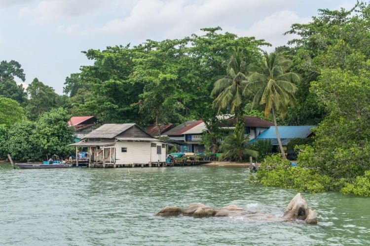 village pulau ubin singapour