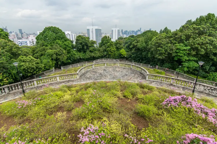 view telok blangaj hill park southern ridges - singapore
