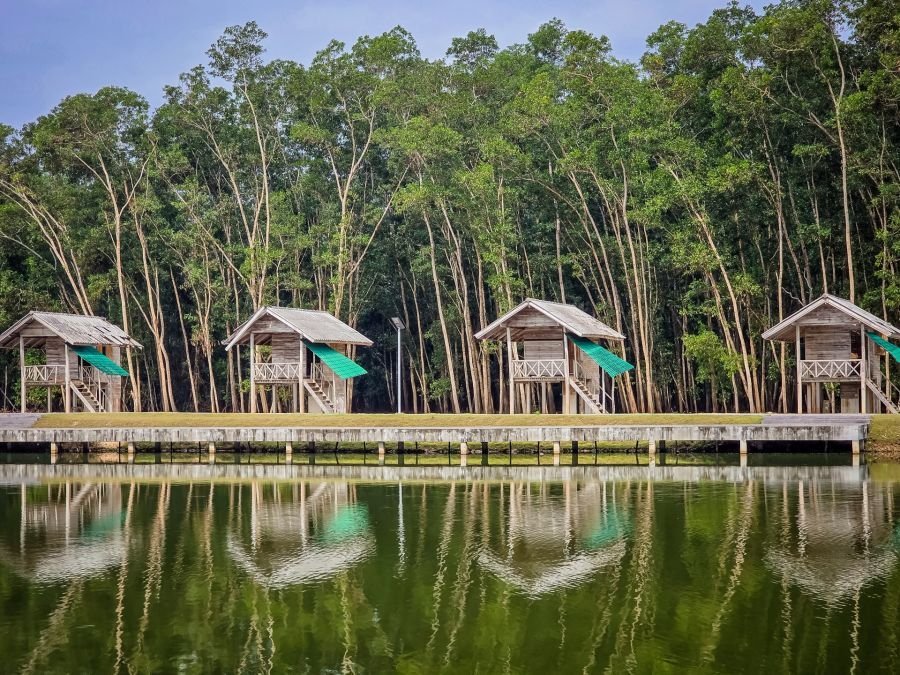 cabanes sur pilotis nong yai area development project under royal initiative chumphon