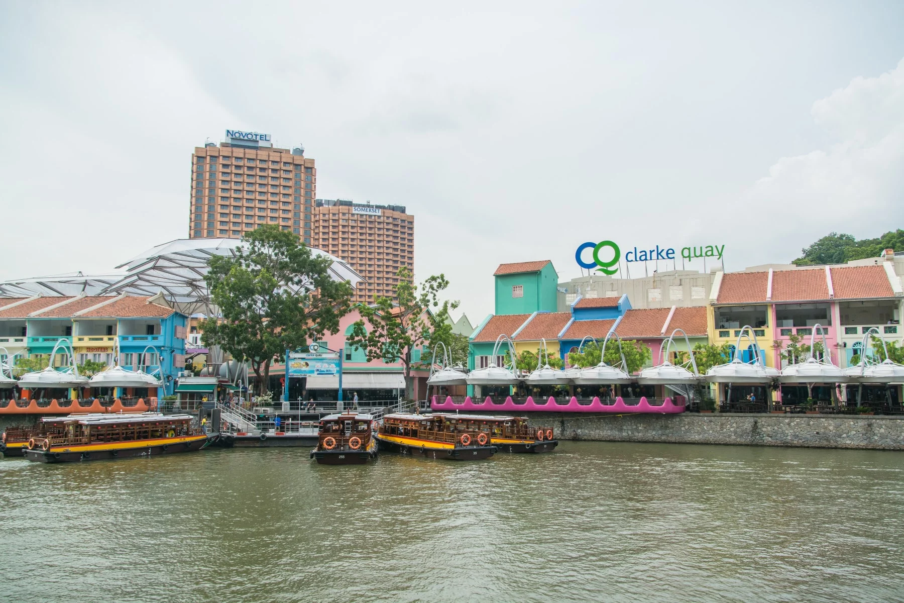 clarke quay day singapore