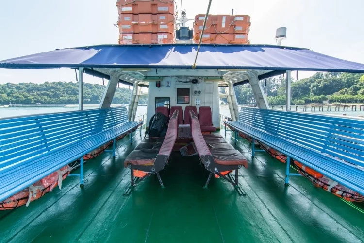 ferry st john island and kusu island singapore