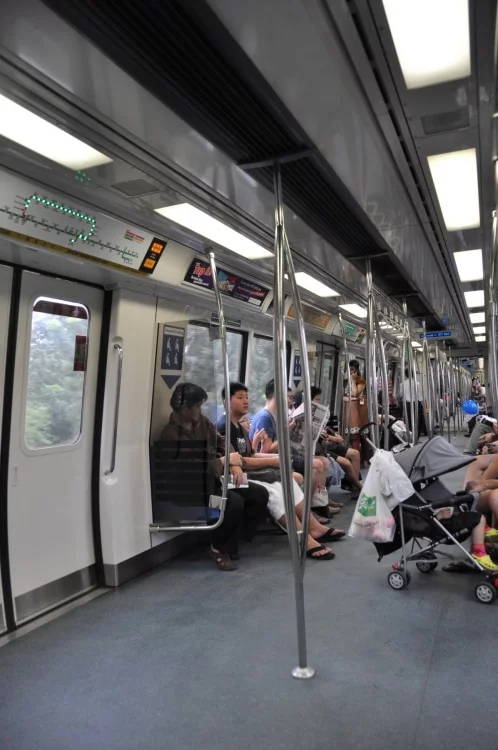singapore metro interior