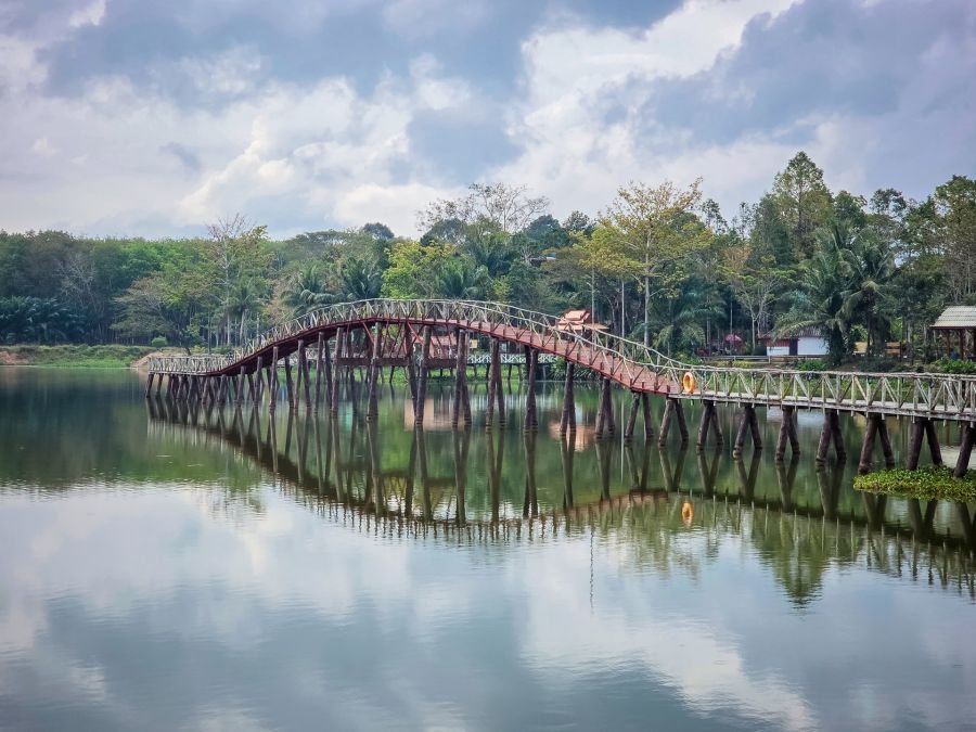 pont arche nong yai area development project under royal initiative chumphon