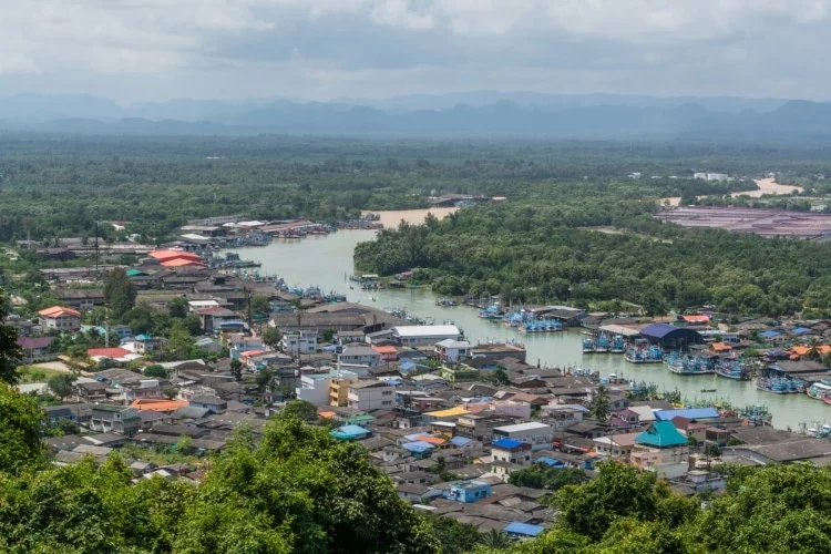 view pak nam - khao matsee viewpoint chumphon