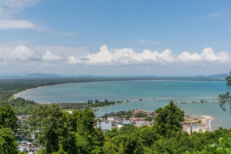 view of pak hat khao matsee viewpoint chumphon