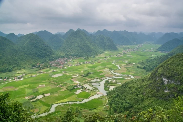 viewpoint bac son valley north vietnam