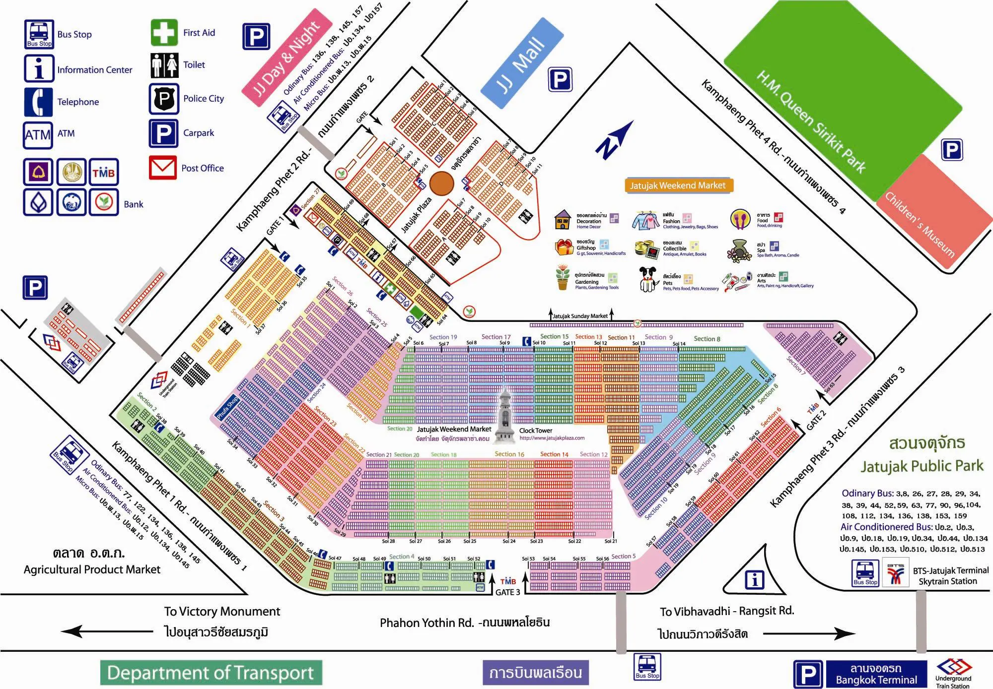 chatuchak map