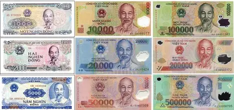 billet monnaie vietnam