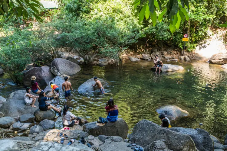 basin - namtok phlio - chanthaburi - thailand