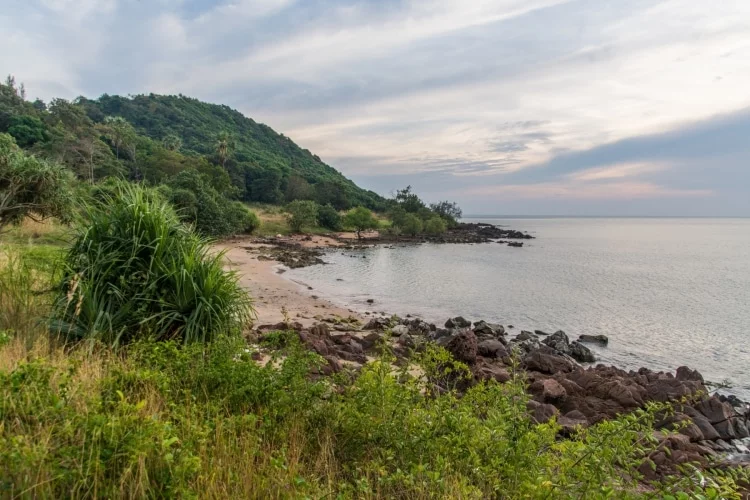seaside towards chao lao - chanthaburi