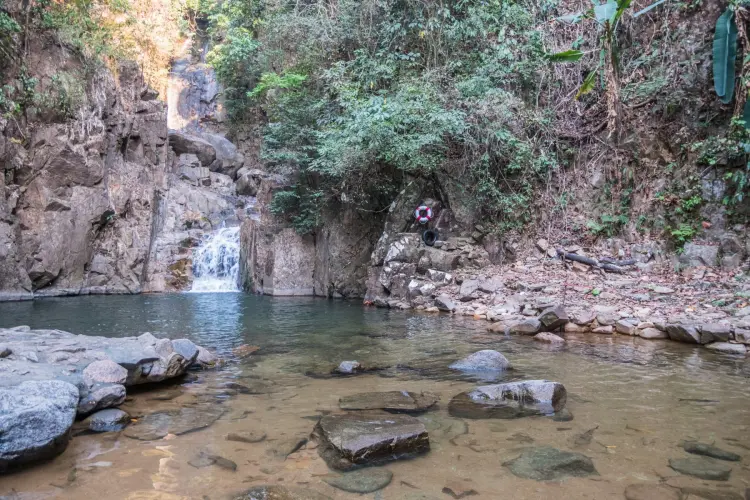 empty waterfall namtok phlio - chanthaburi - thailand