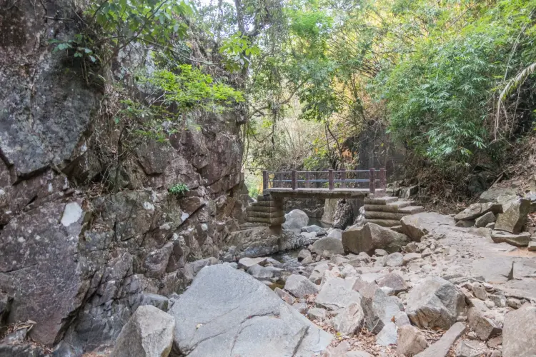 small namtok phlio bridge - chanthaburi - thailand