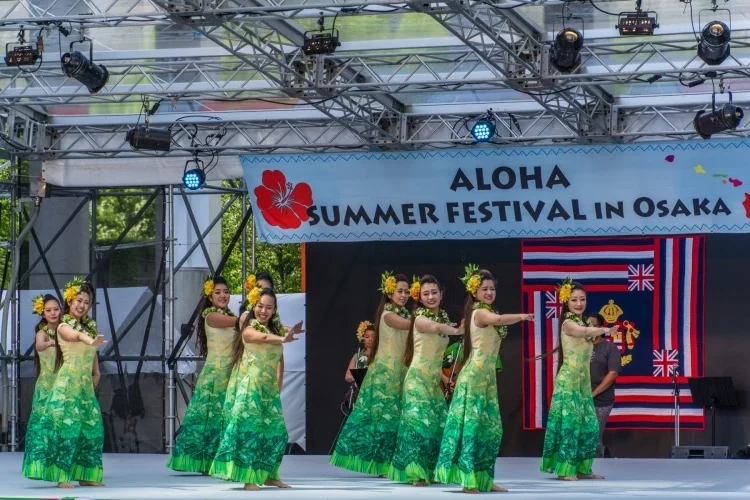 aloha summer festival osaka japan