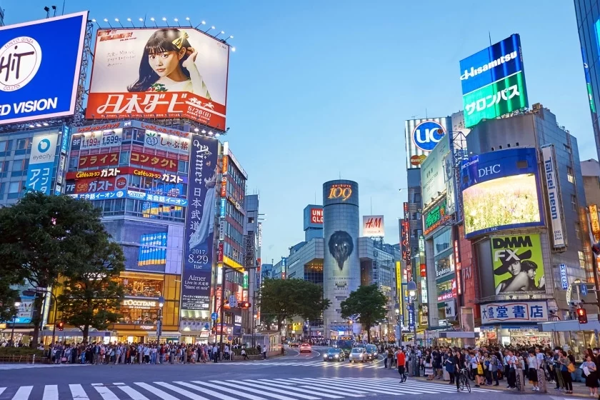 shibuya intersection tokyo