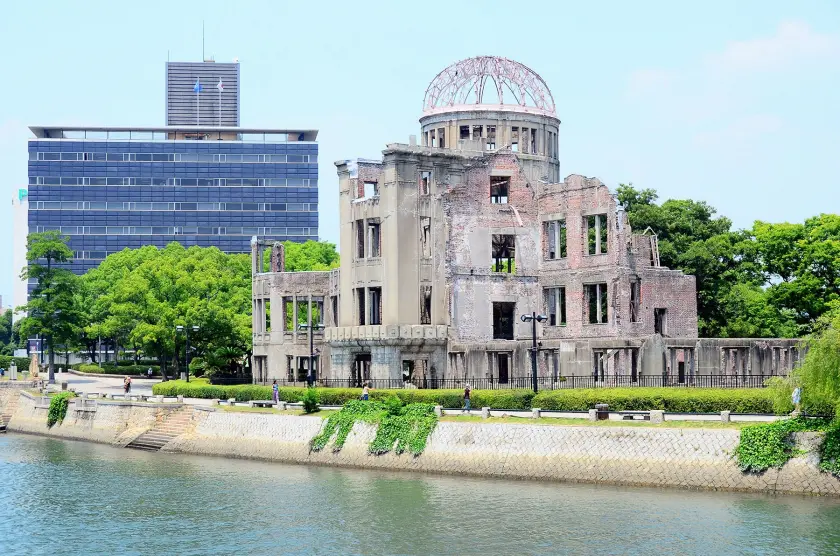 genbaku dome in hiroshima