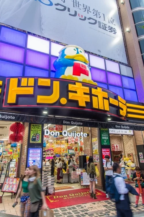 don quijote dotonbori osaka - japan