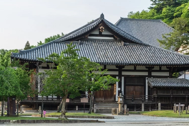 hokke-do todai-ji temple nara - japan